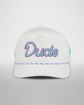 Youth Good Dude White Rope Hat