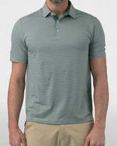 Born To Golf Stripe Polo