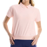 Women's Desert Sand Textured Polo