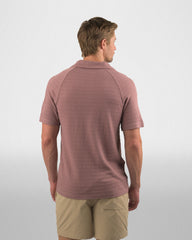 Through The Grapevine Split Neck Polo