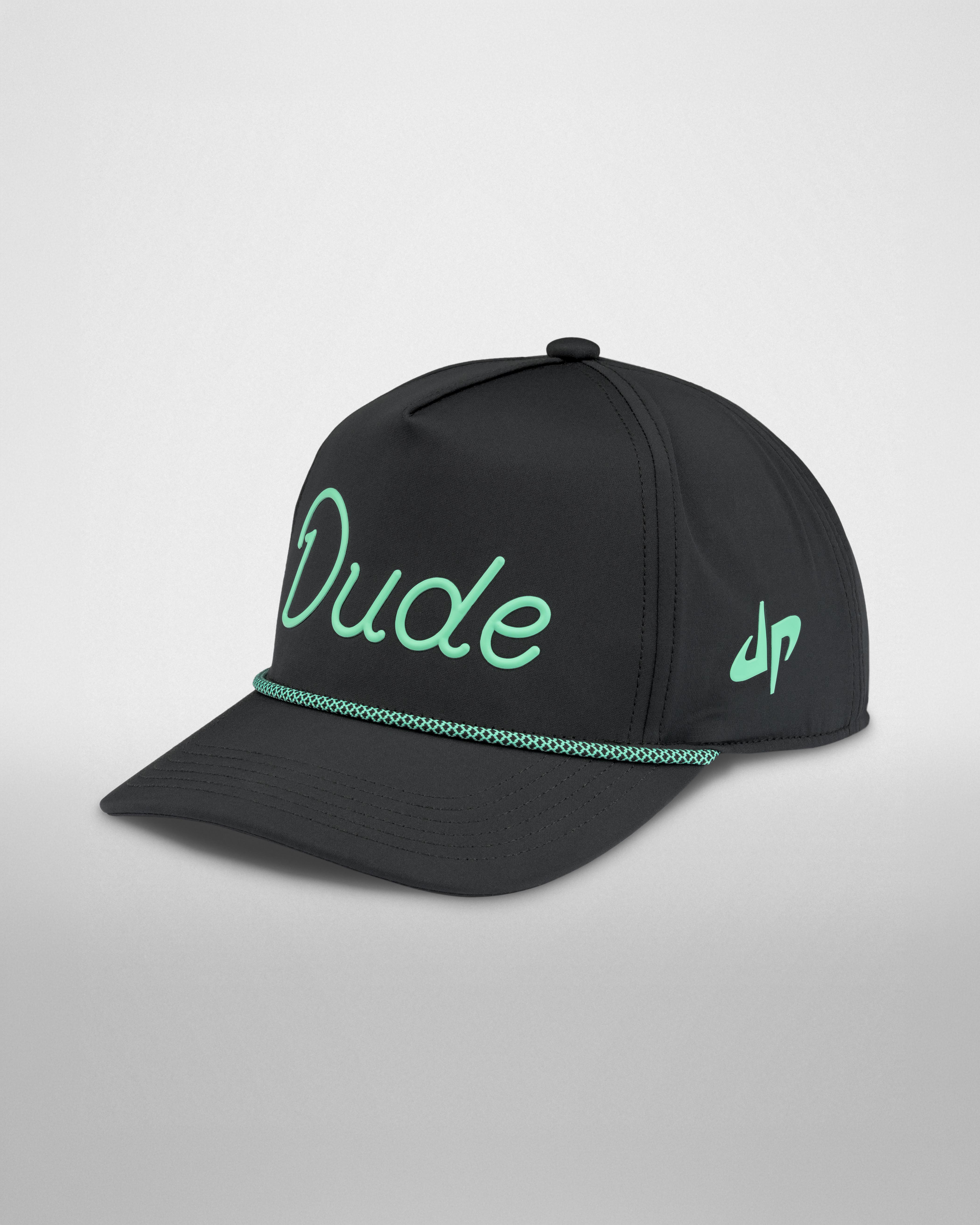 Youth Good Dude Black Rope Hat