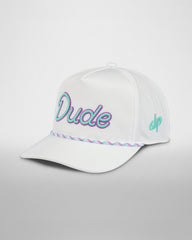 Youth Good Dude White Rope Hat