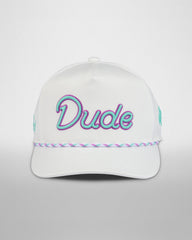 Youth Good Dude White Rope Hat