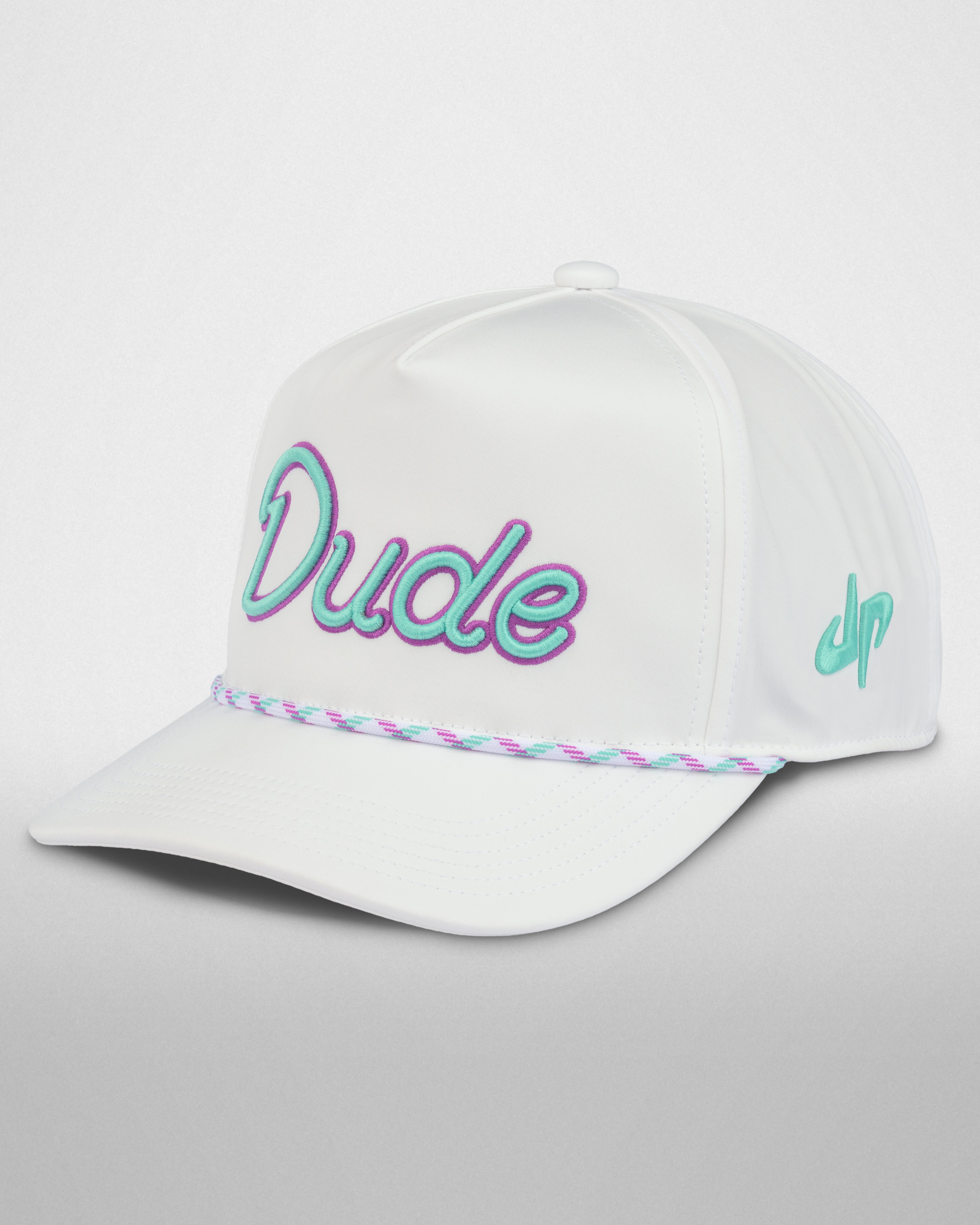 Good Dude White Rope Hat