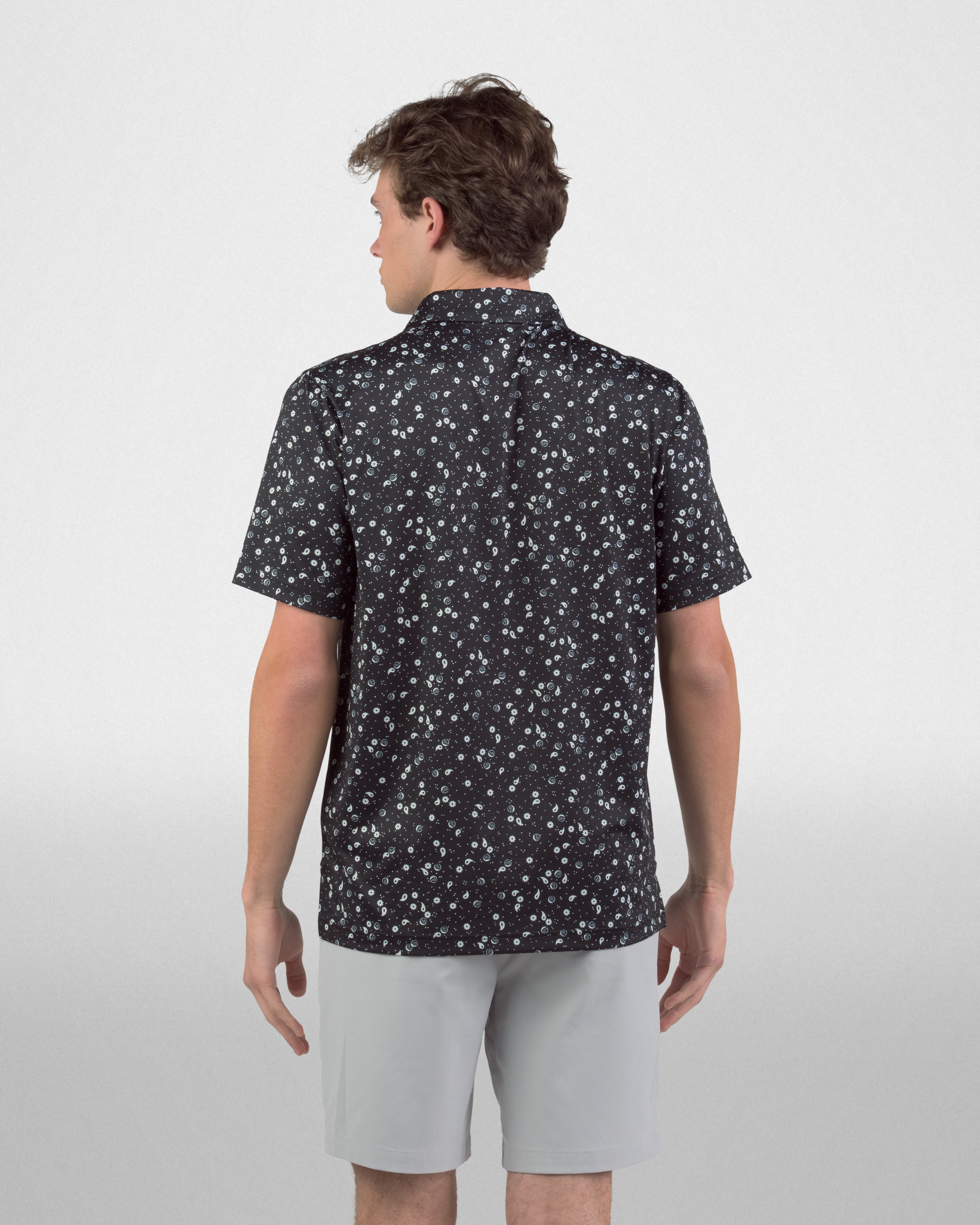 Divot Ditsy Polo