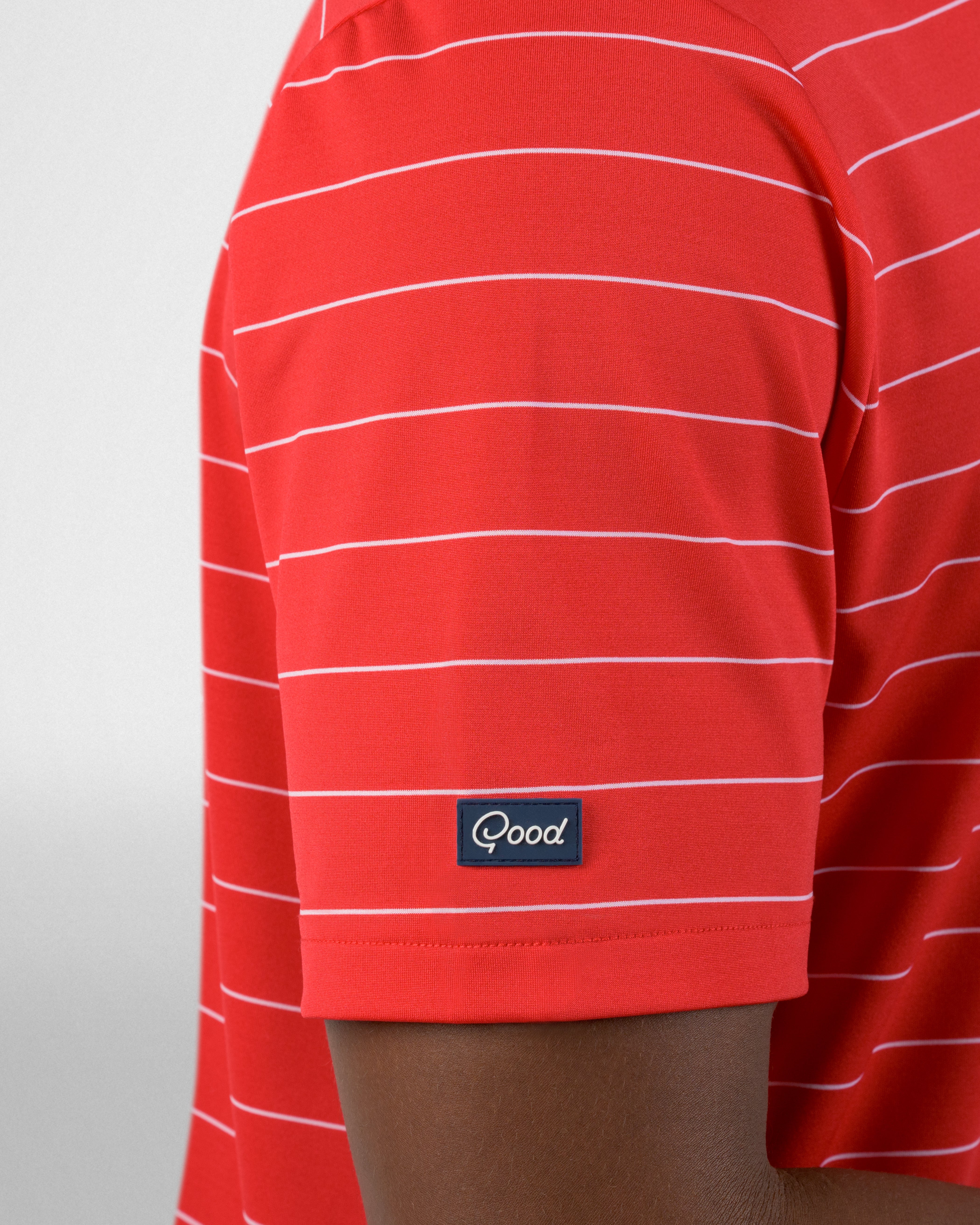 Striped It Polo