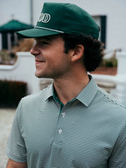 Born To Golf Stripe Polo