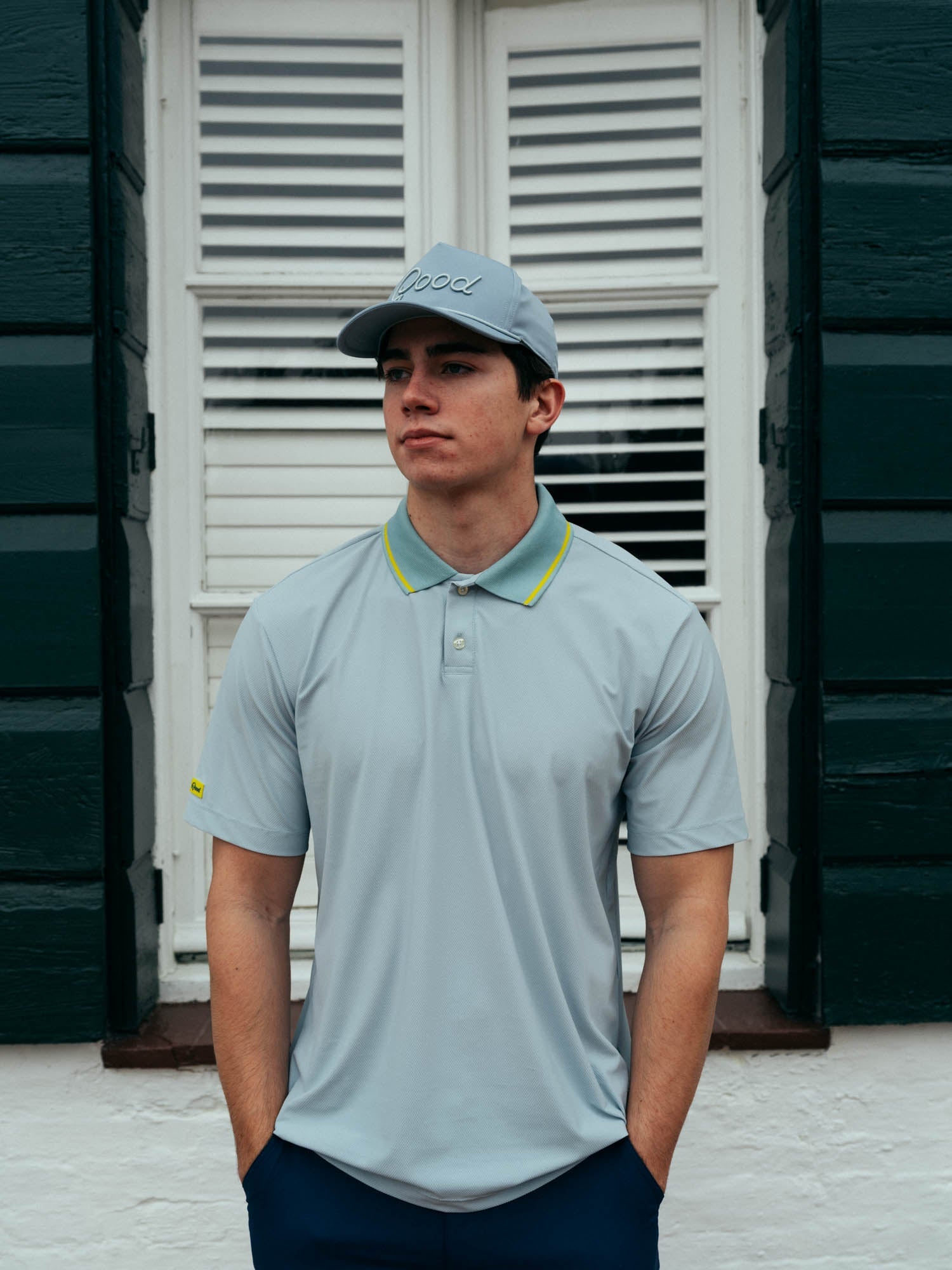 Great Round Textured Polo