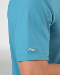 Ocean Eyes Textured Polo