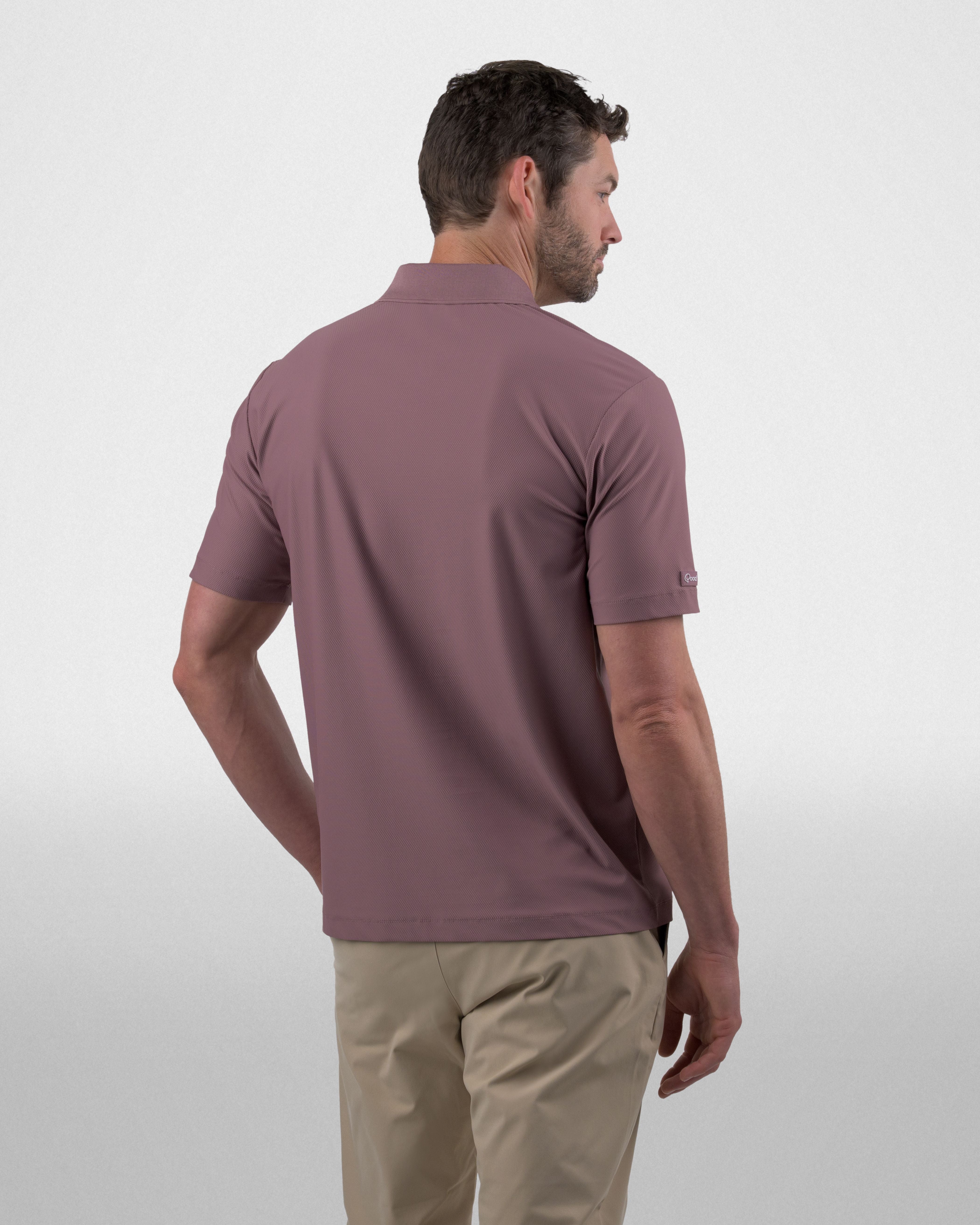 Through The Grapevine Textured Polo