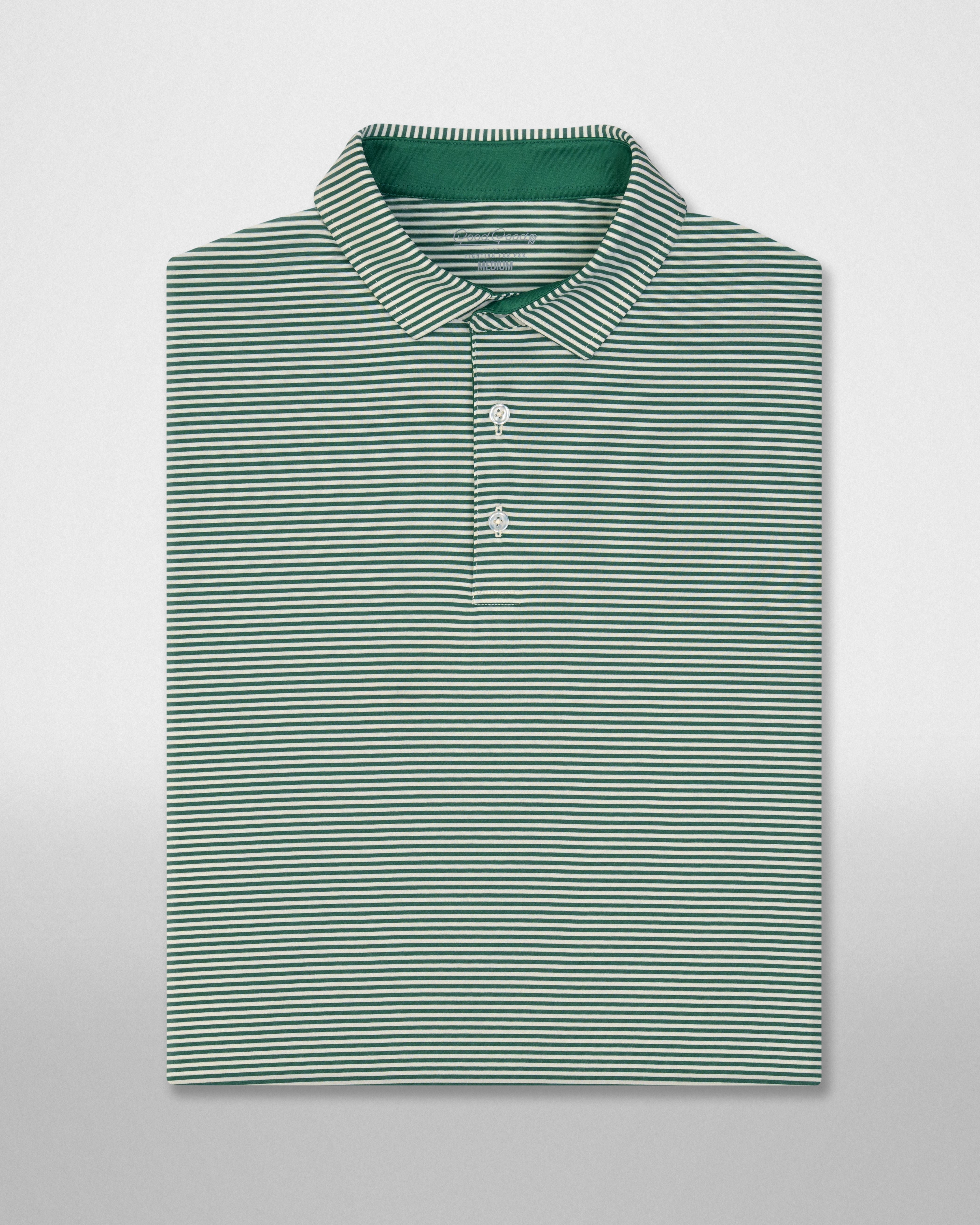 Born To Golf Stripe Polo