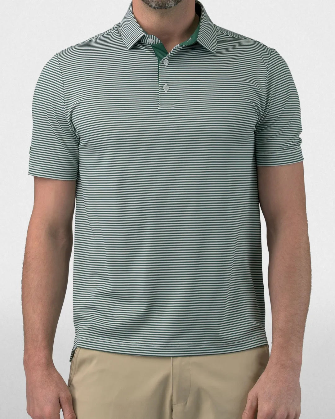 Born To Golf Stripe Polo