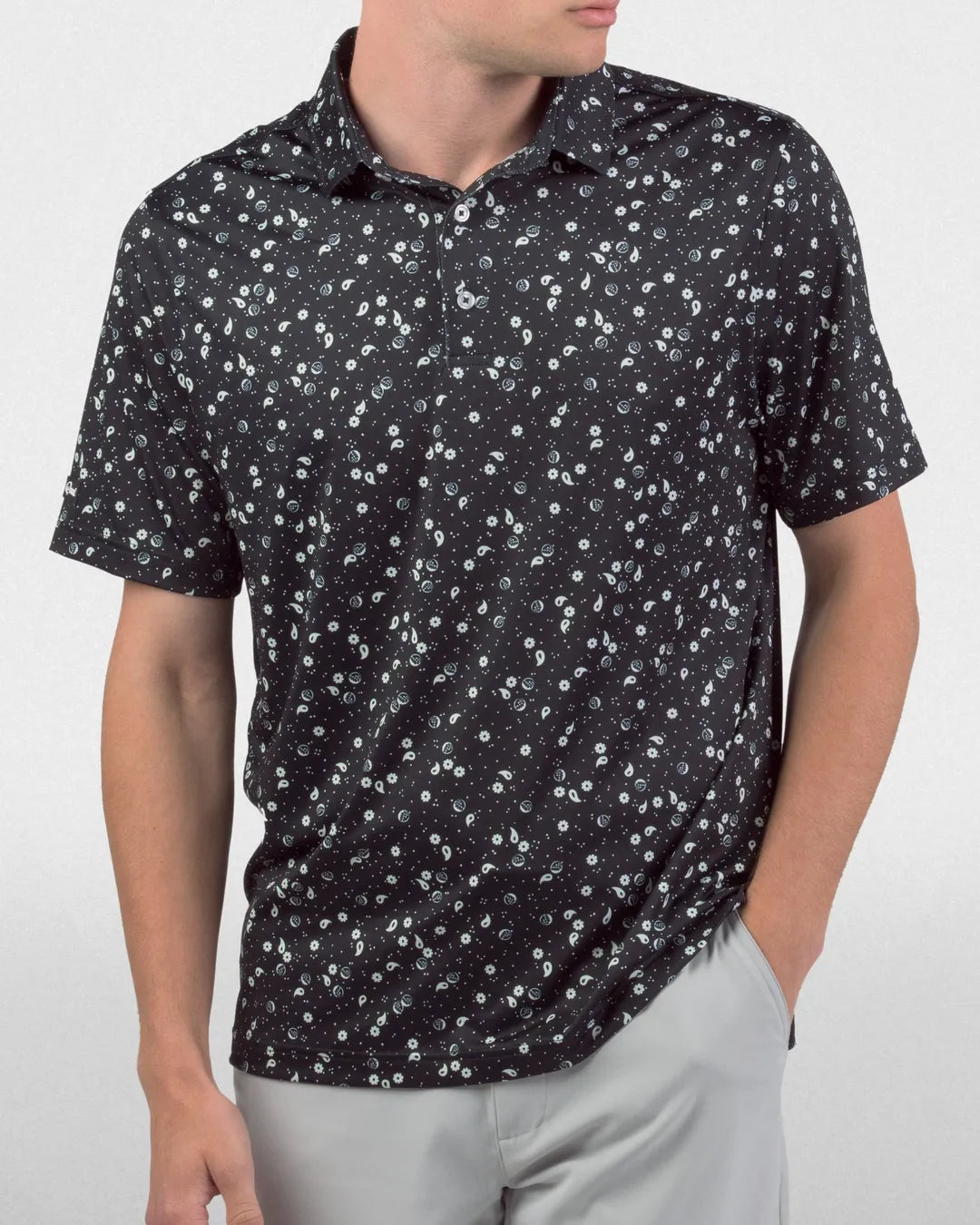 Divot Ditsy Polo