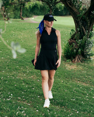 Women's Drive Sleeveless Split Neck Polo