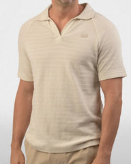 Hazy Day Split Neck Polo