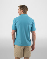 Ocean Eyes Textured Polo