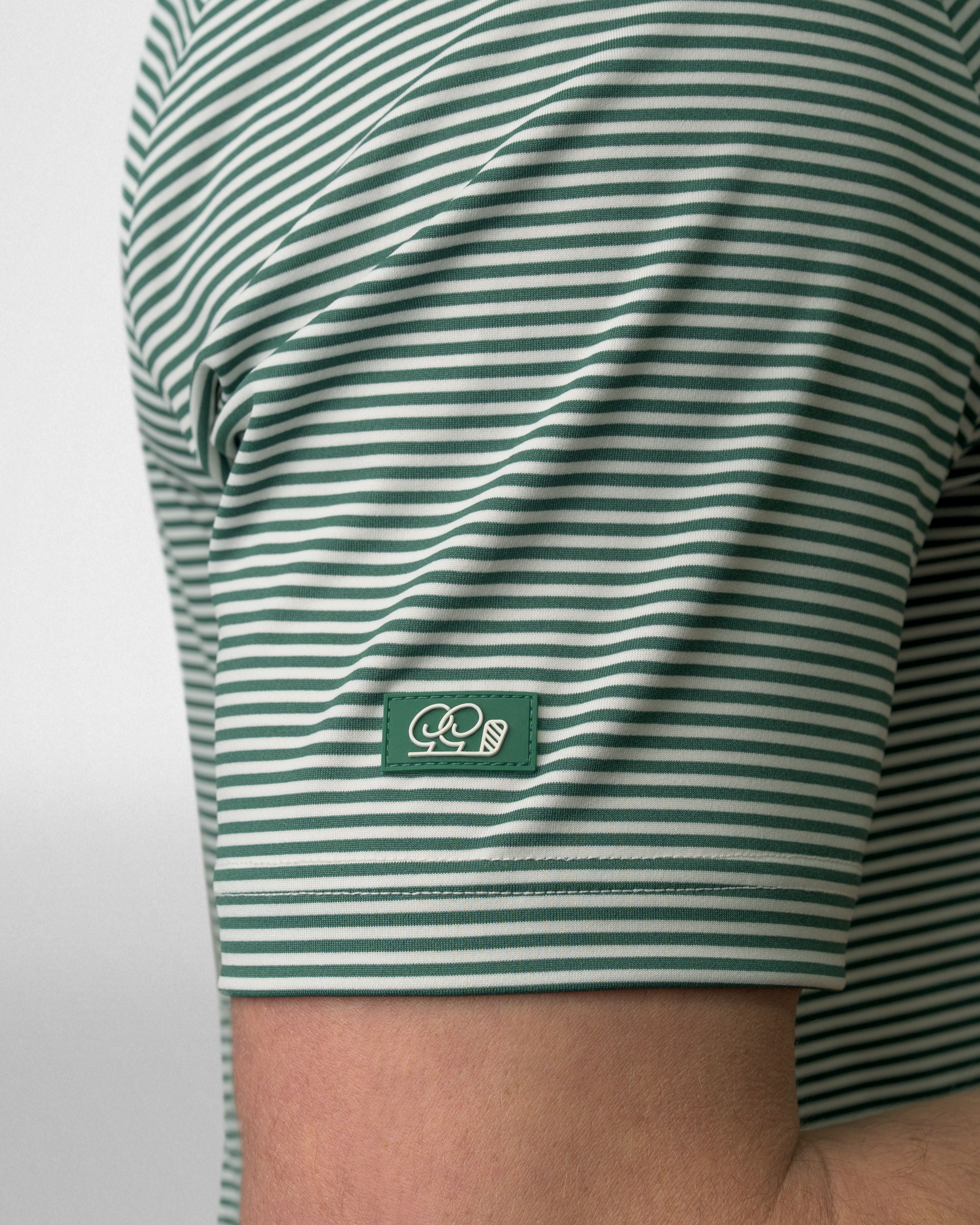 Born To Golf Stripe Polo