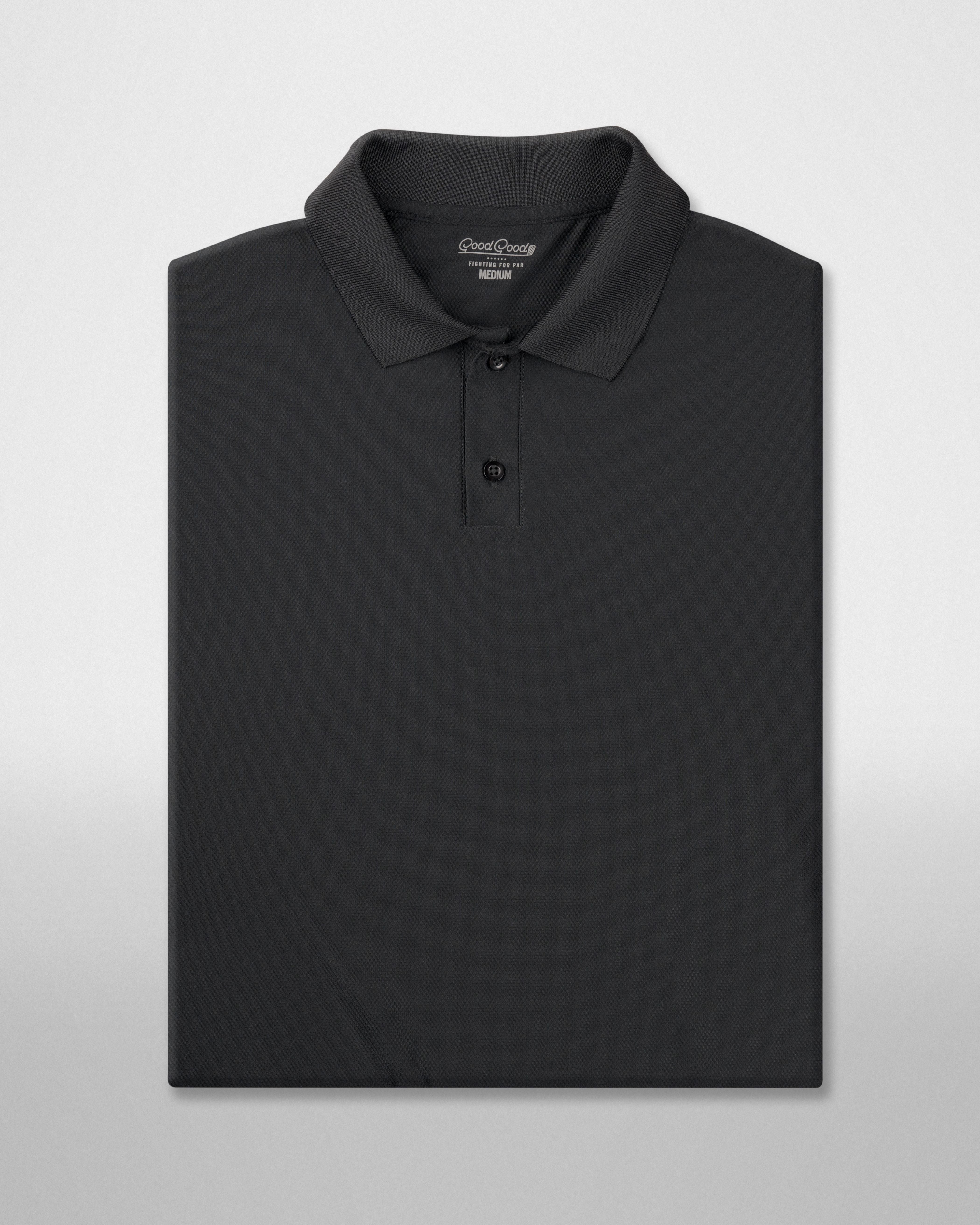 Drive Long Sleeve Textured Polo