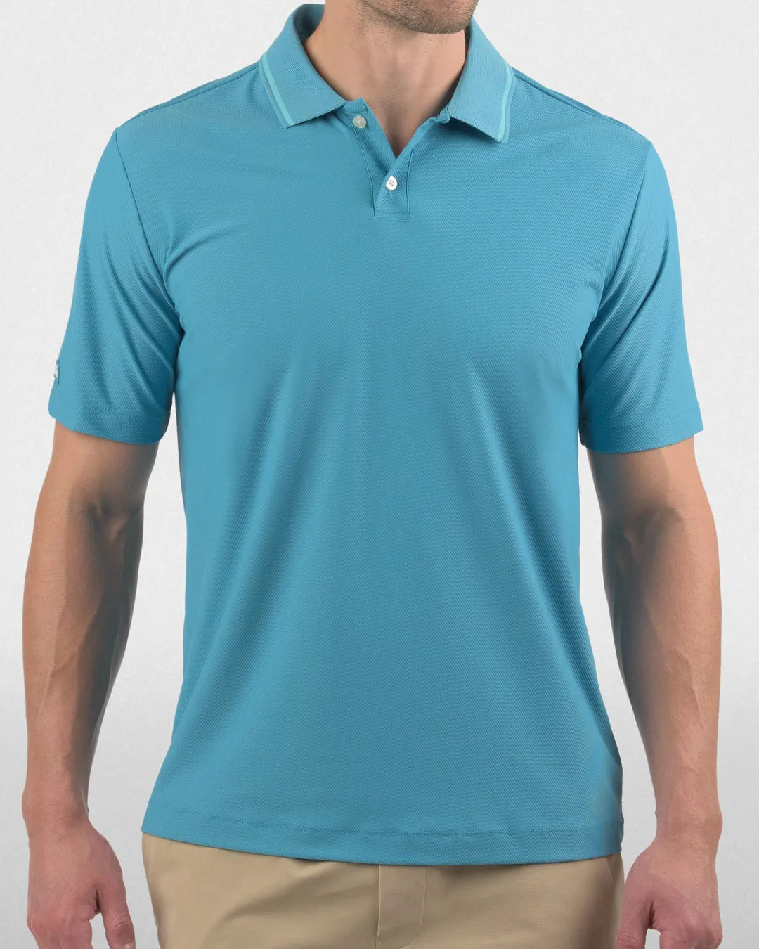 Ocean Eyes Textured Polo
