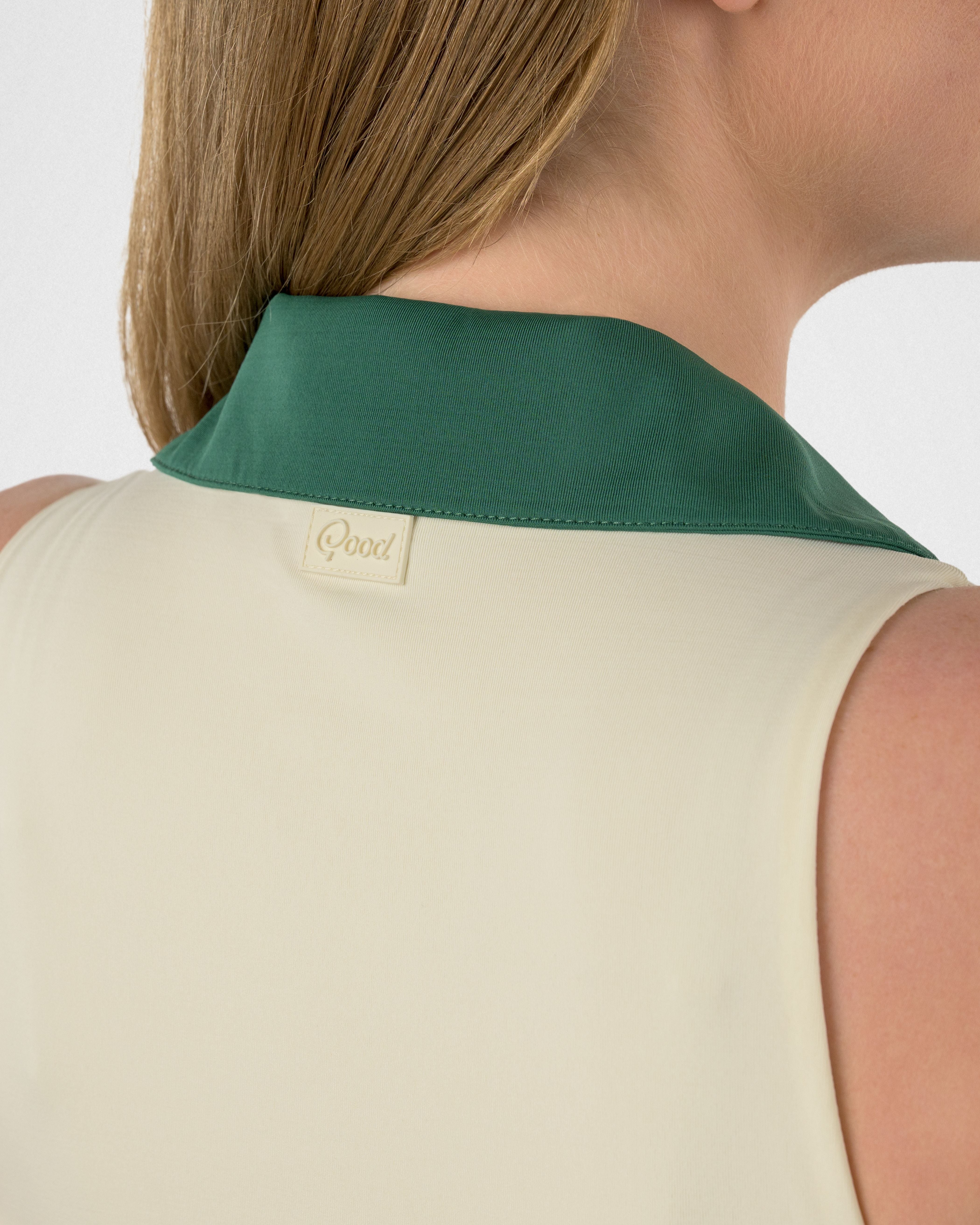 Women's Born To Golf Split Neck Crop Polo
