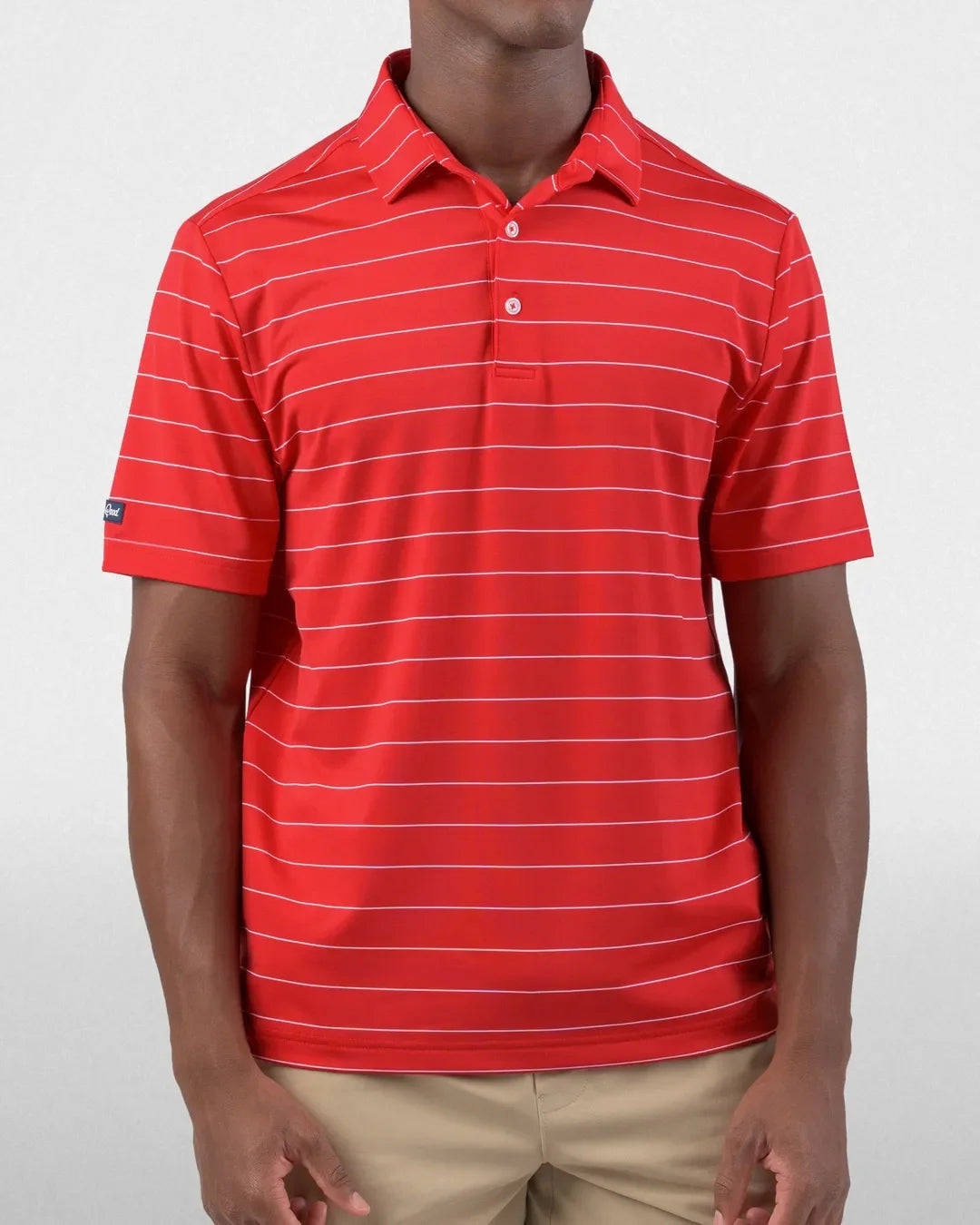 Striped It Polo