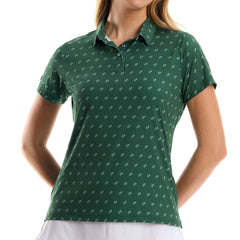 Women's Sunday Green Polo