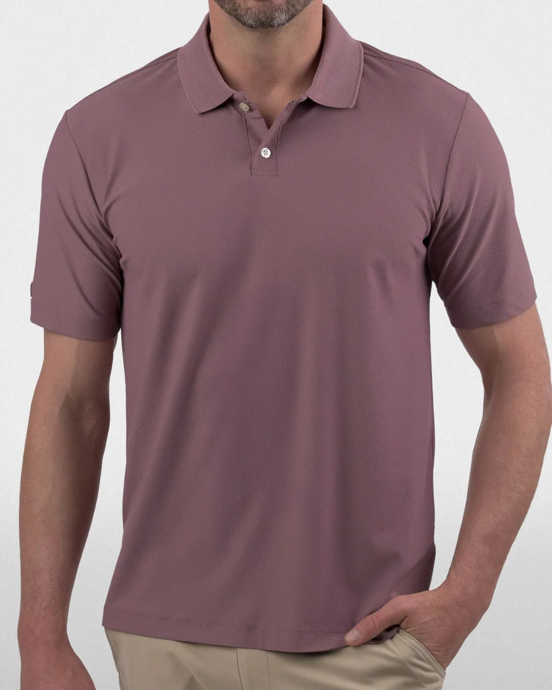 Through The Grapevine Textured Polo