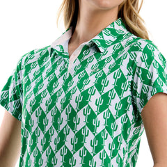 Women's Cactus Chevron Polo