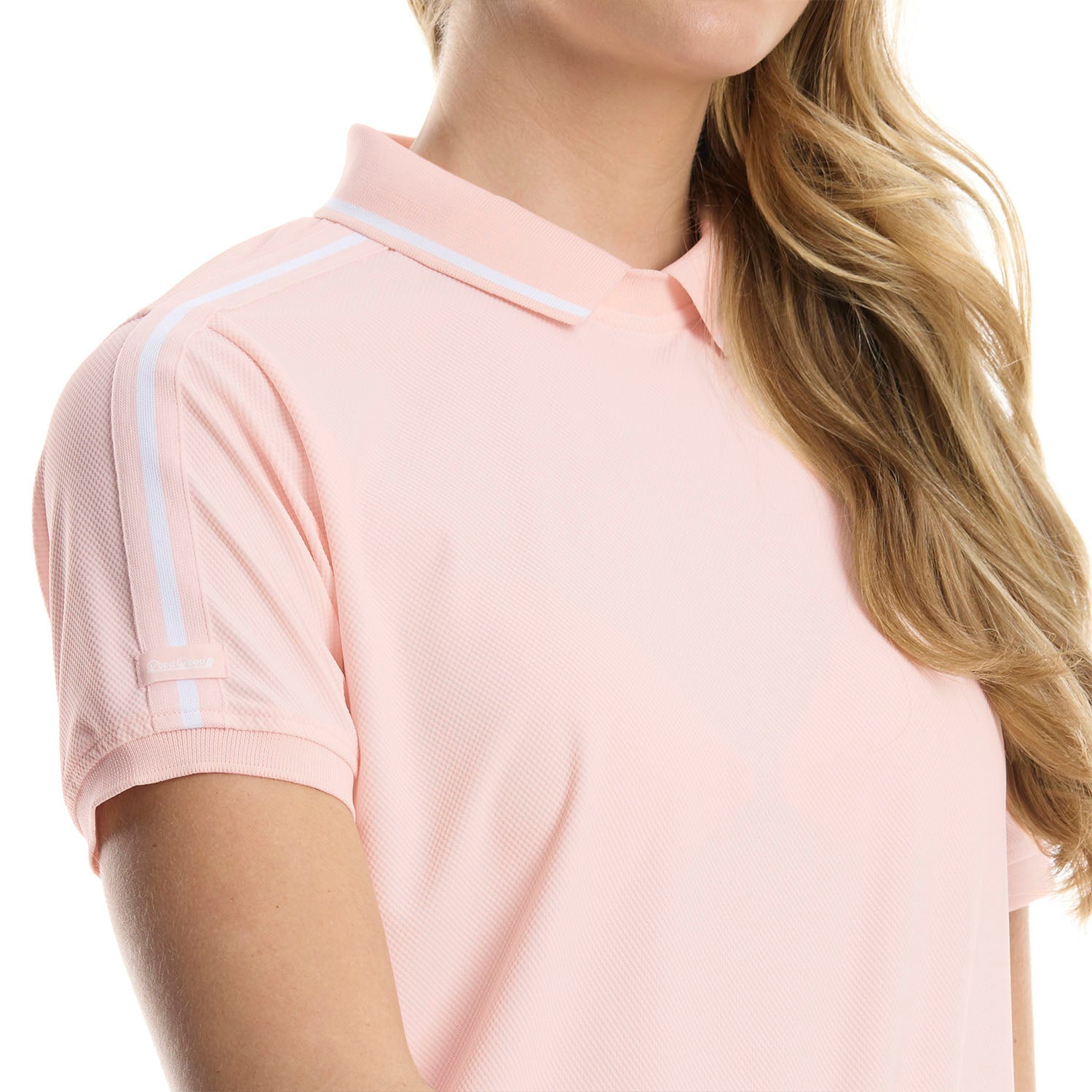 Women's Desert Sand Textured Polo